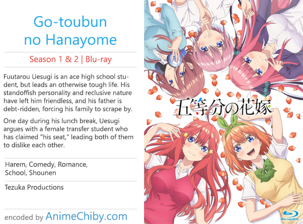 Site oficial de Gotōbun no Hanayome revela novo trailer - Animedia